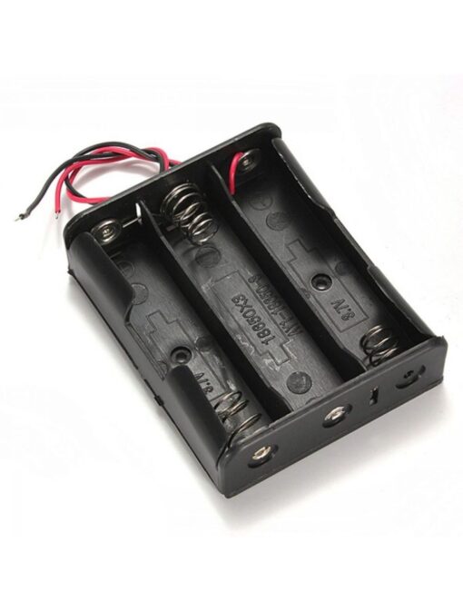 Plastic Storage Box Case Holder for 3xAA Cells