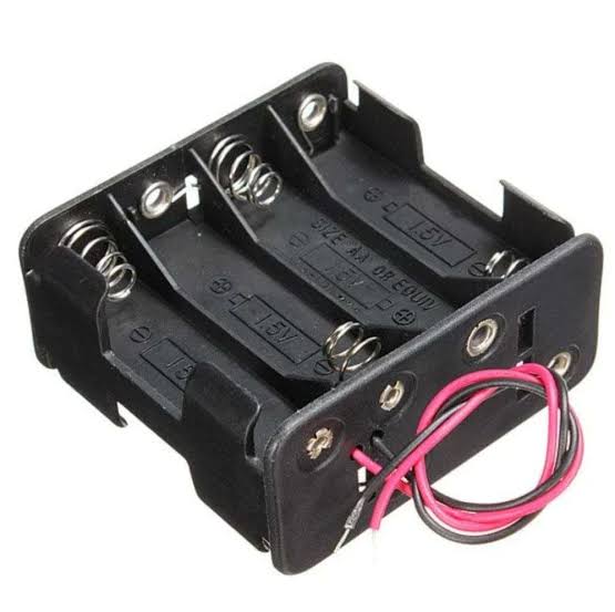 Plastic Storage Box Case Holder for 8xAA Cells 8 AA