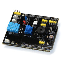 Temperature & Humidity Expansion Board — LM35 + DHT11 Sensor Module