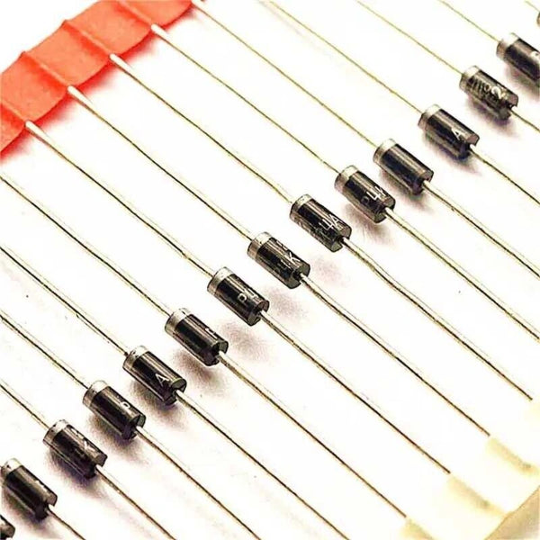 UF4007 1000V 1A Ultra-Fast Recovery Diode DO-41 High-Voltage Rectifier for SMPS
