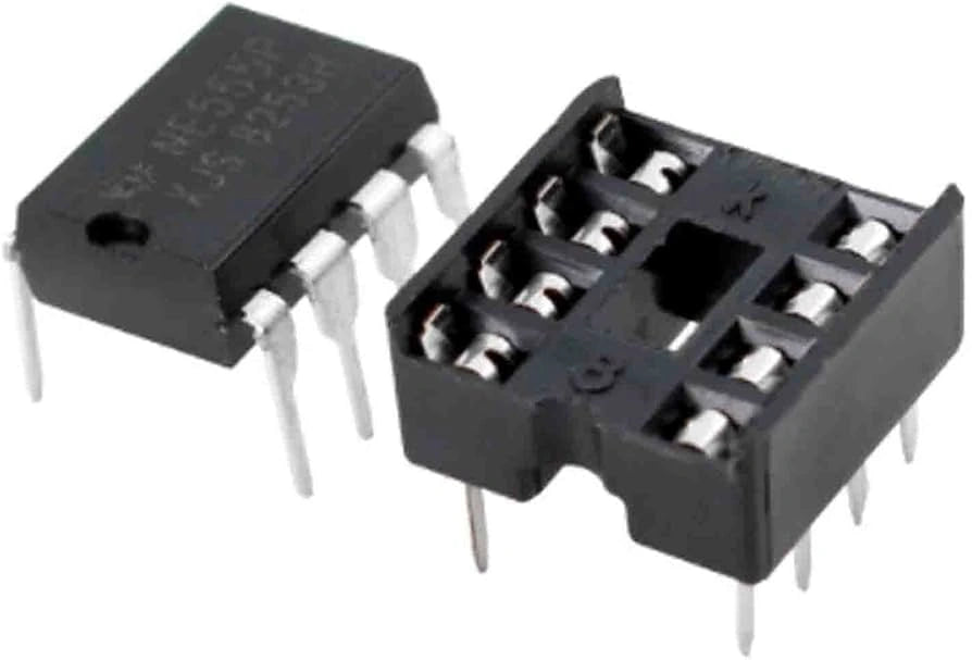 NE555 Timer IC (DIP or SMD) - 2 Pieces